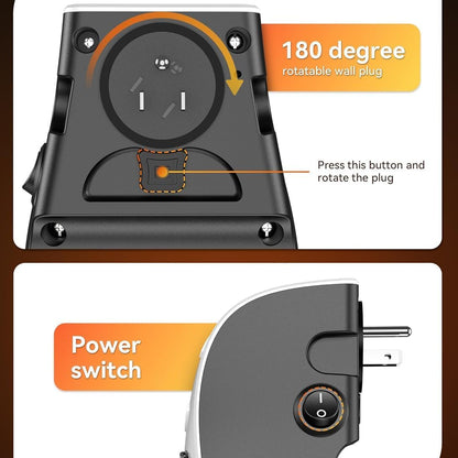 Portable Plug in Electric Room Heater