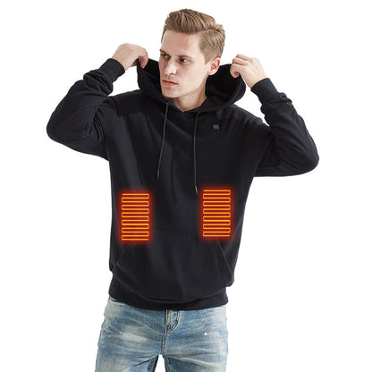 Heated Fleece-Lined Hoodie